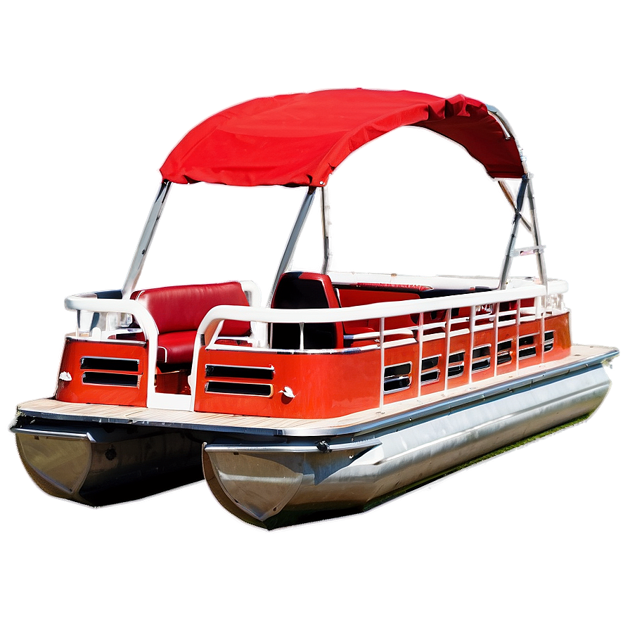 Custom Painted Pontoon Boat Png Wuj34 PNG Image