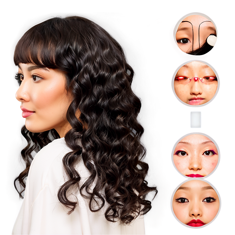 Custom Perm Hair Techniques Png Aft PNG Image