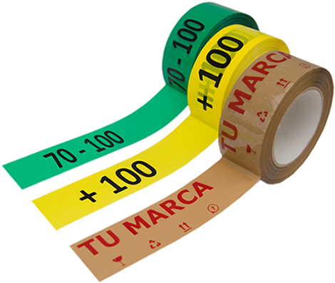 Custom Printed Adhesive Tapes PNG Image