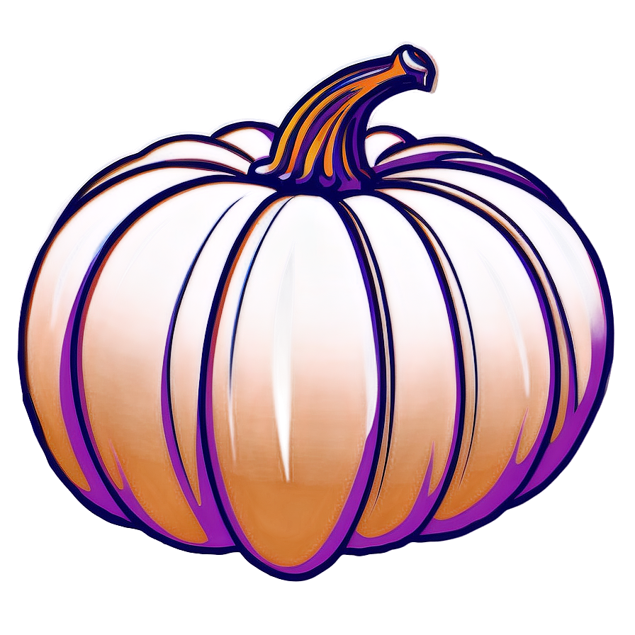 Custom Pumpkin Outline Design Png 71 PNG Image