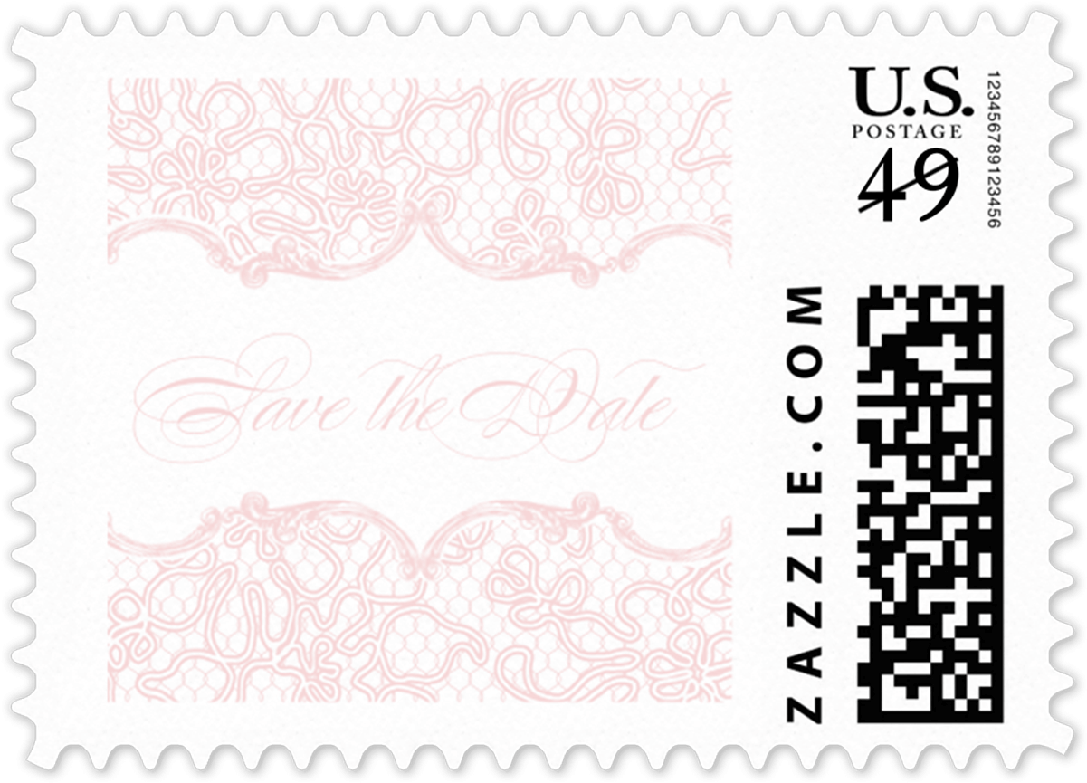 Custom Savethe Date Stamp Design PNG Image