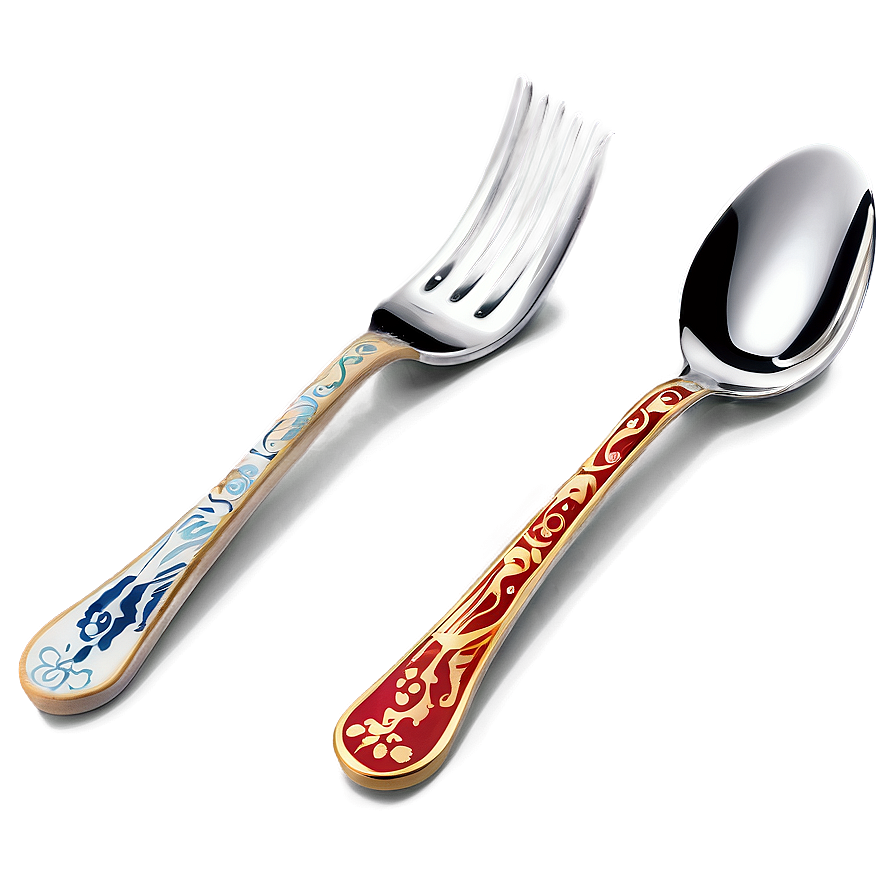 Custom Spoon And Fork Png Qyu51 PNG Image