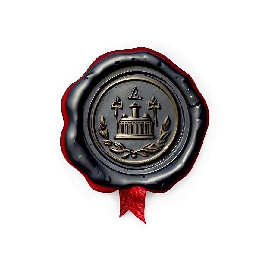 Custom Wax Seal Png Sdf PNG Image