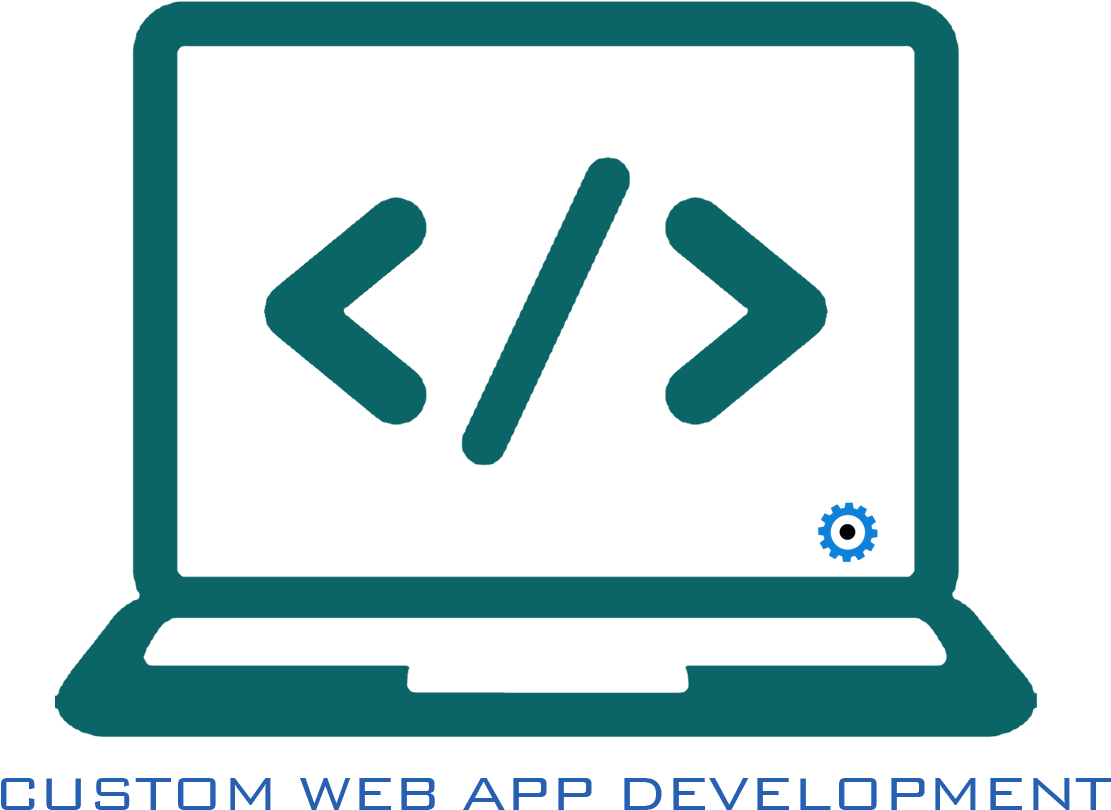 Custom Web App Development Icon PNG Image