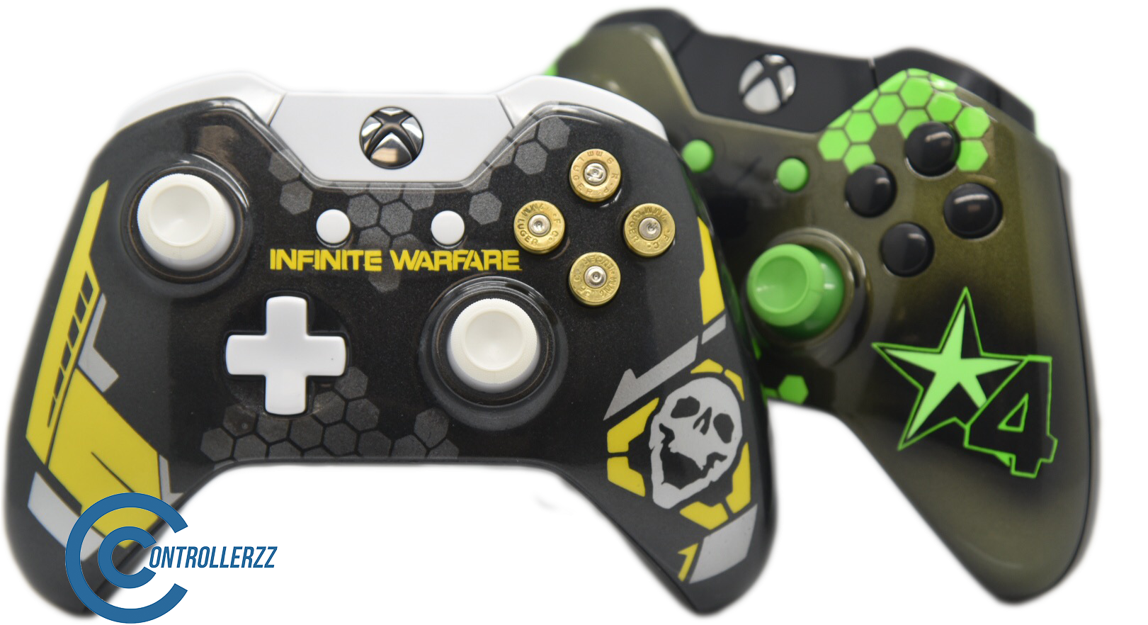 Custom Xbox Controllers Infinite Warfareand X4 PNG Image