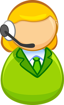 Customer Service Representative Icon PNG Image