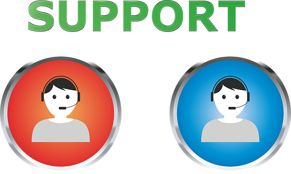 Customer Support Icons PNG Image