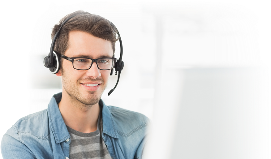 Customer Support Professional Headset PNG Image