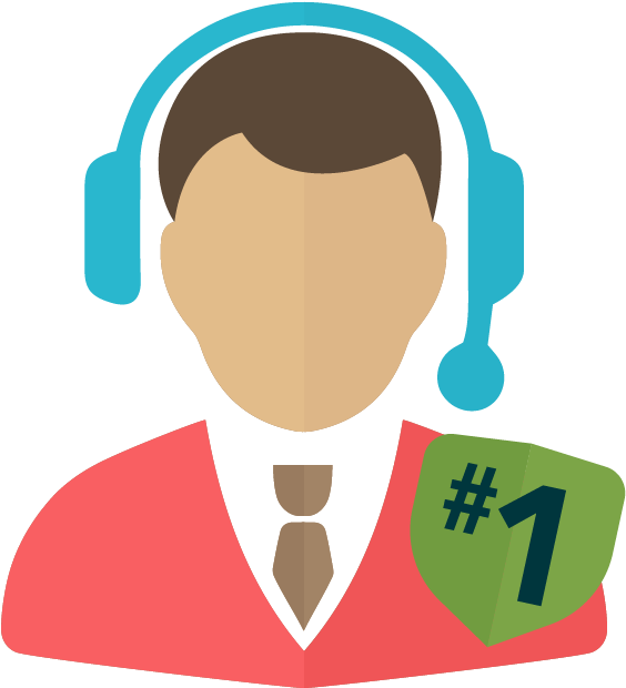 Customer Support Representative Icon PNG Image