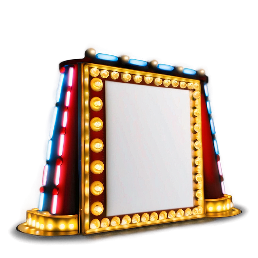 Customizable Blank Marquee Png Rvu PNG Image