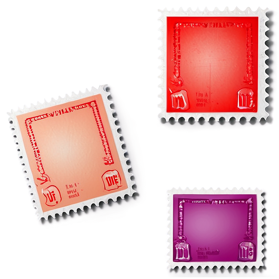 Customizable Blank Postage Stamp Png 29 PNG Image