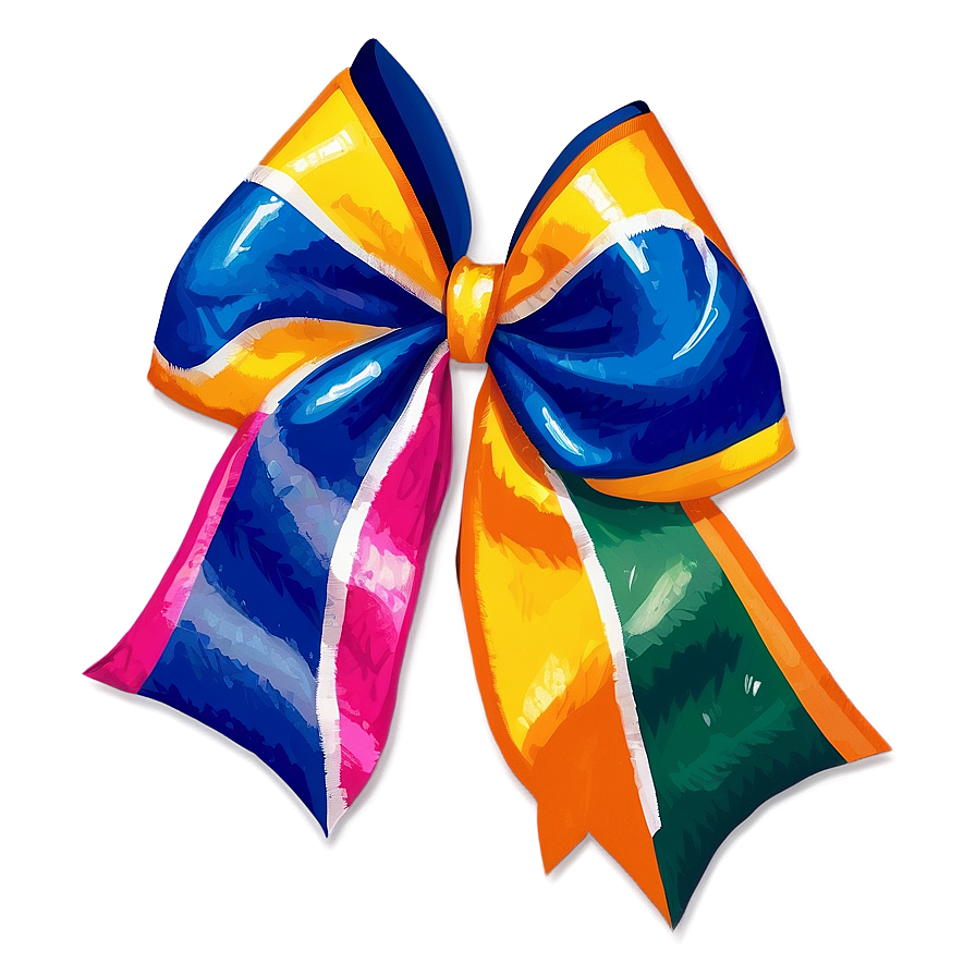 Customizable Cheer Bow Png 06212024 PNG Image