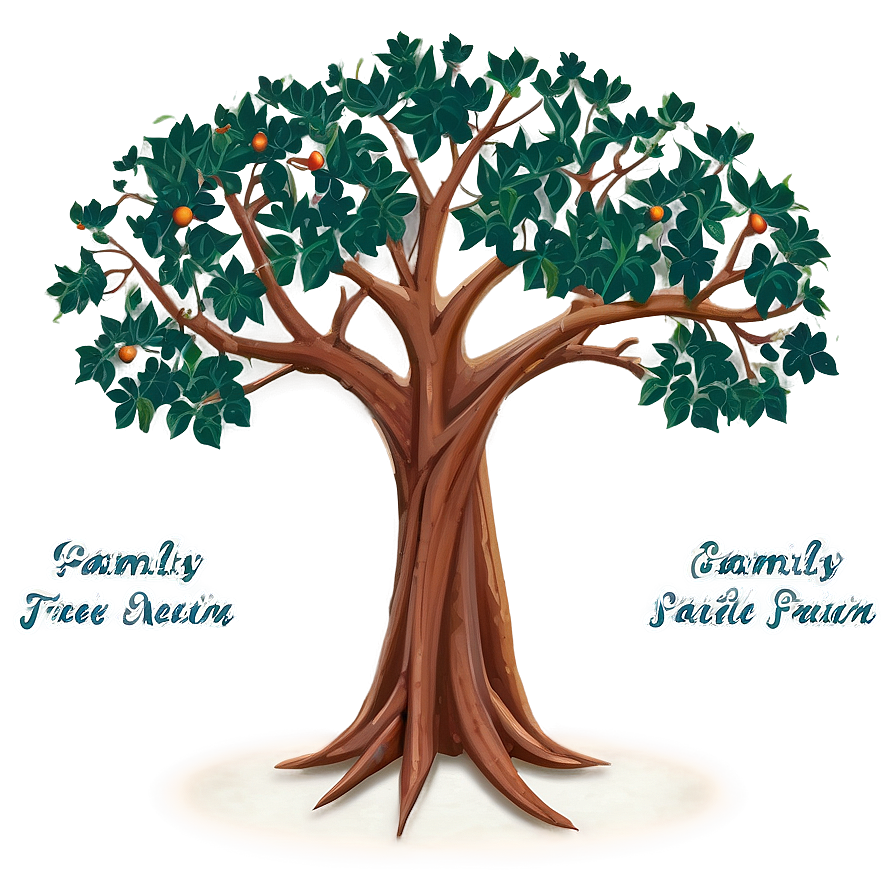 Customizable Family Reunion Tree Png 8 PNG Image