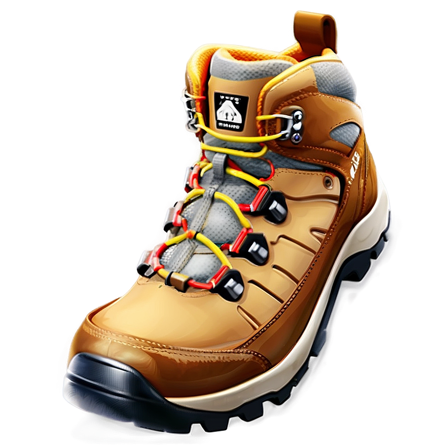 Customizable Hiking Boot Design Png Osc50 PNG Image