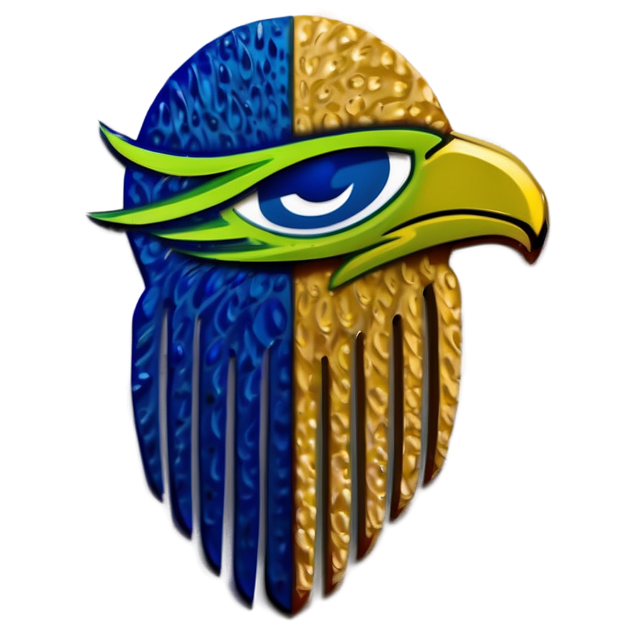 Customizable Seahawks Logo Template Png 3 PNG Image