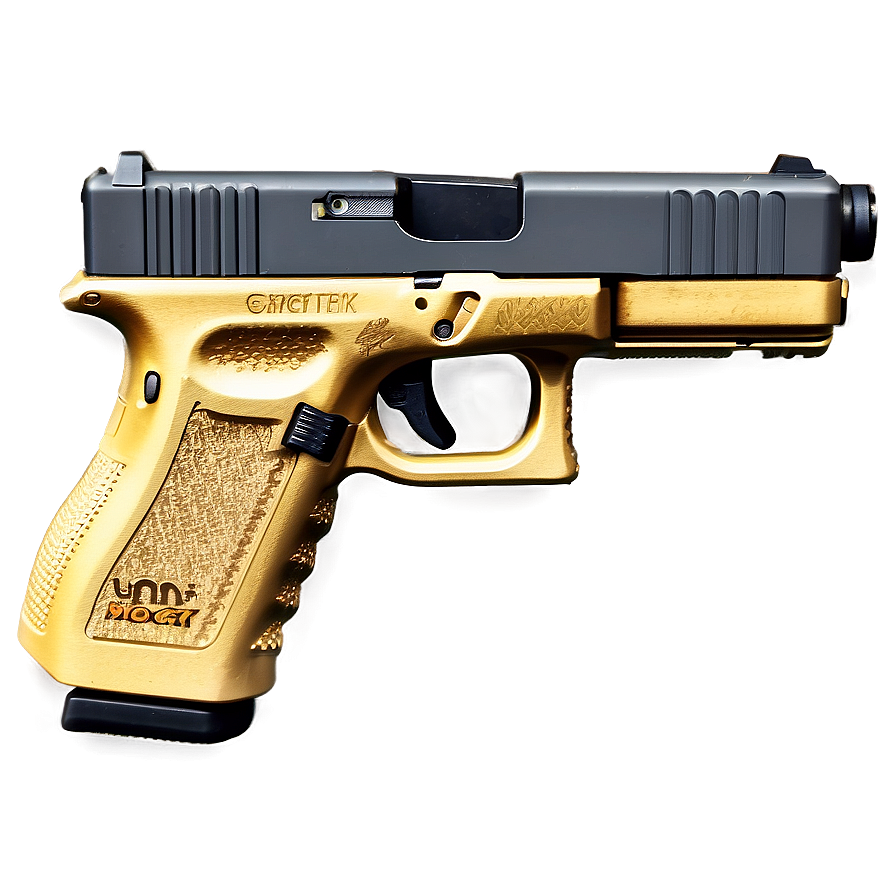 Customized Glock Race Gun Png Dkl PNG Image