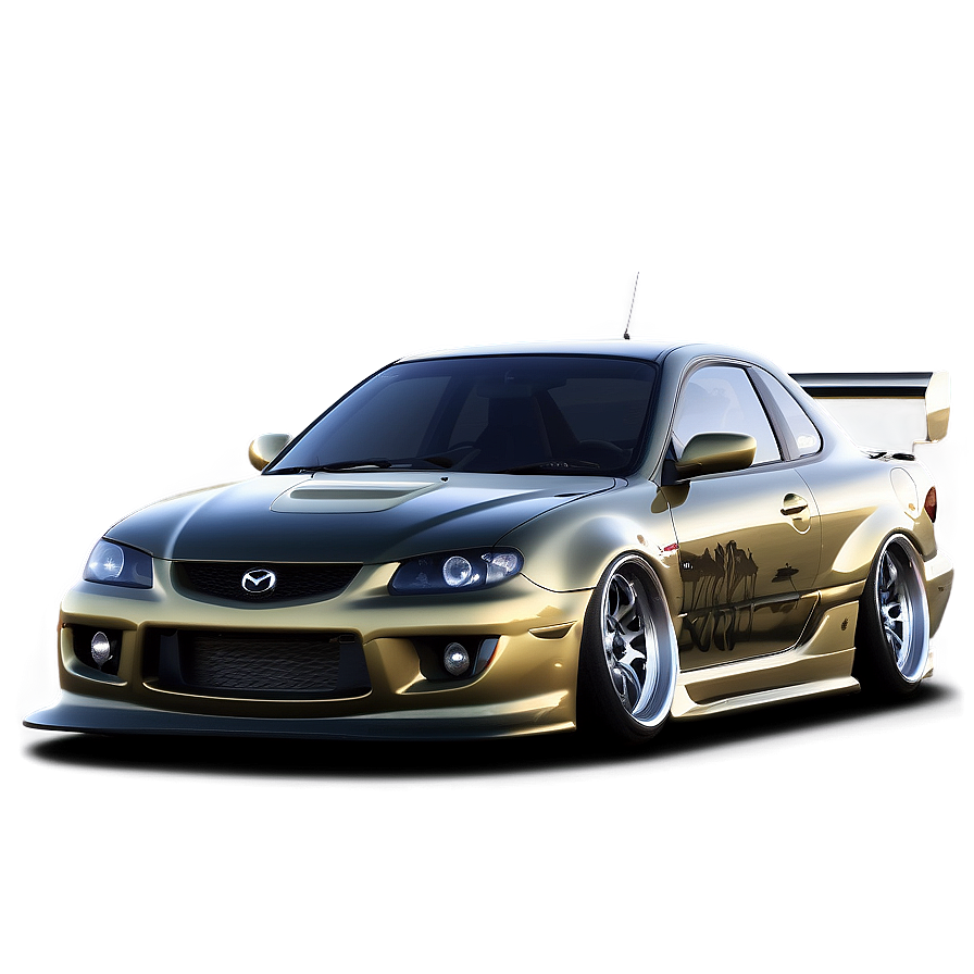 Customized Mazda Drift Car Png 4 PNG Image