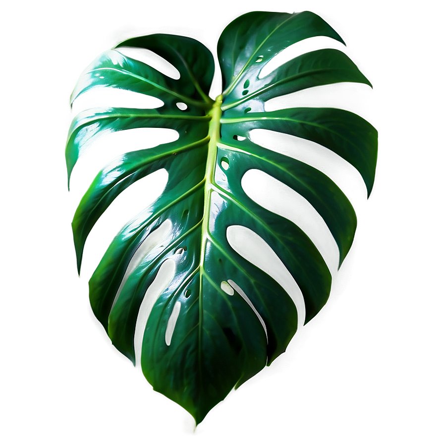 Cut Out Monstera Leaf Png 88 PNG Image