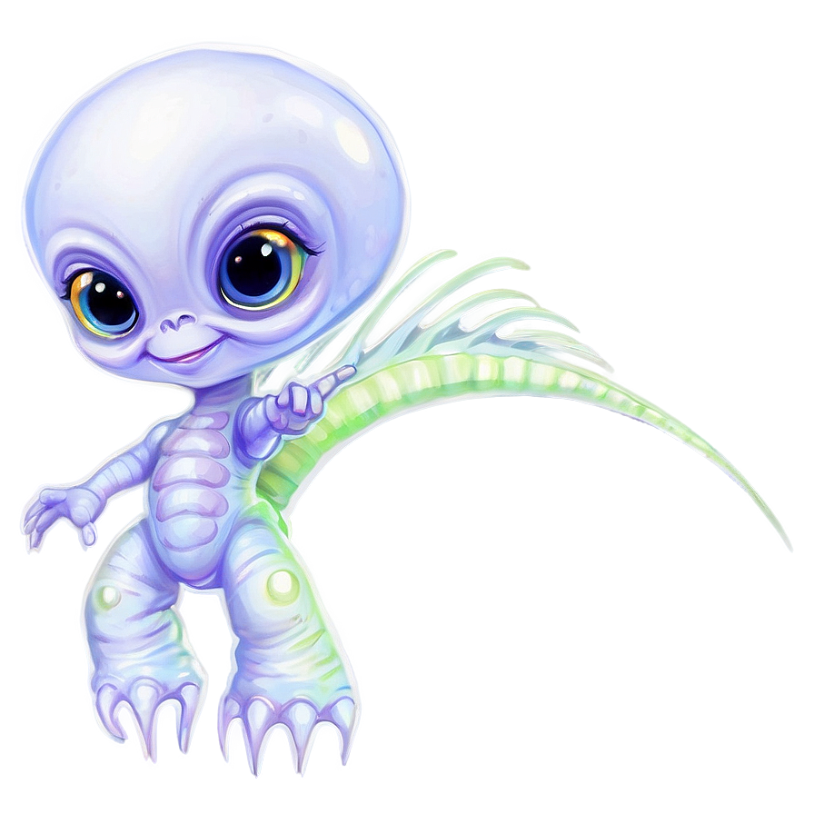 Cute Alien Baby Png Kys73 PNG Image