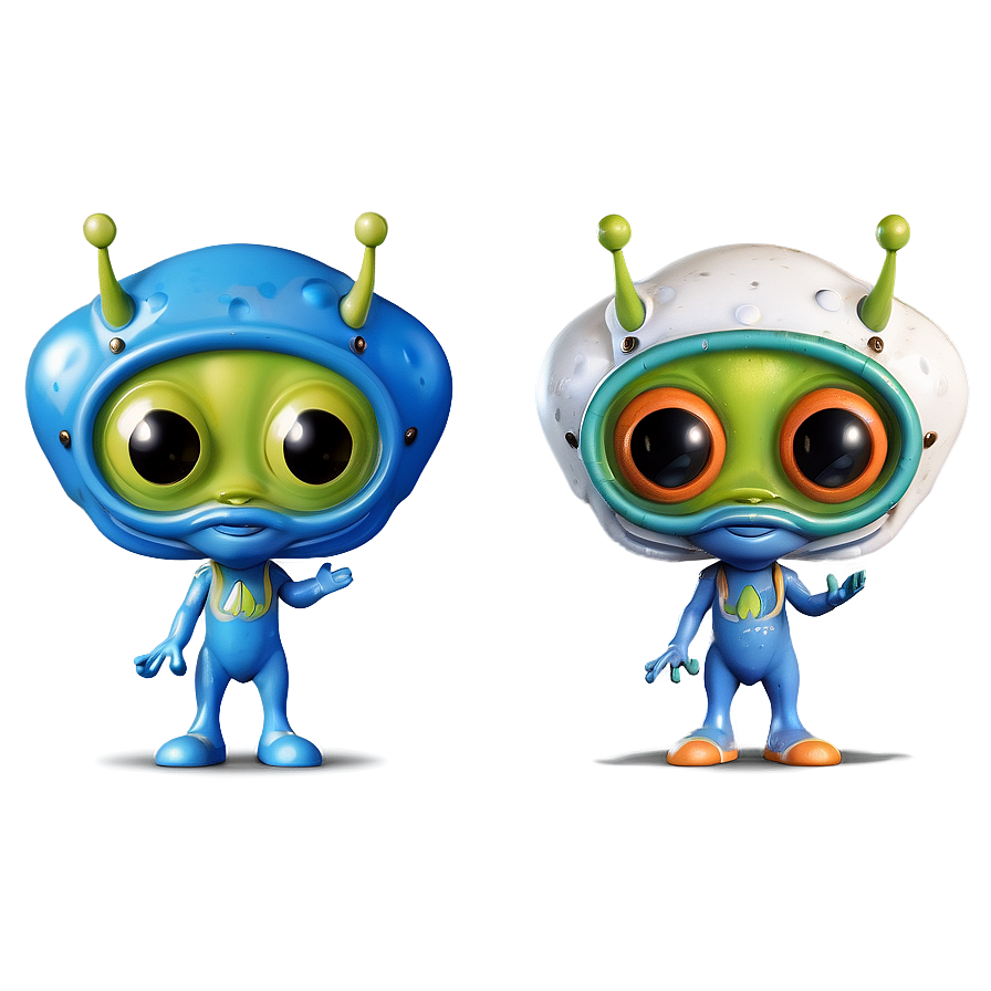 Cute Alien Mascot Png 05032024 PNG Image