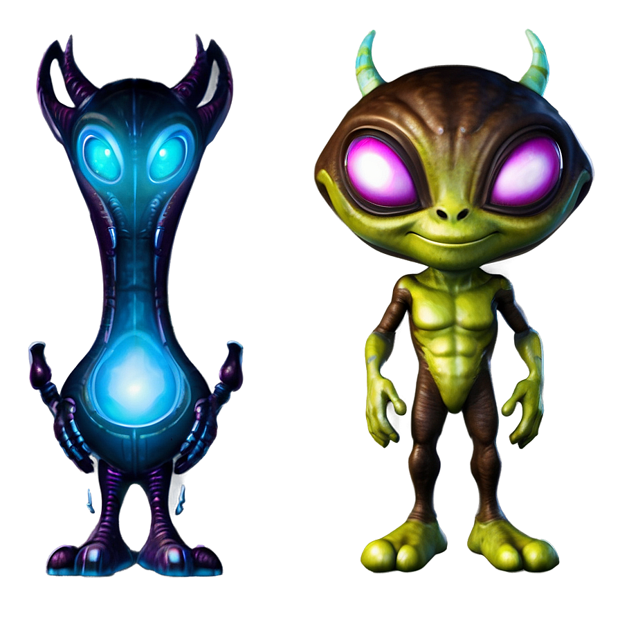 Cute Alien Mascot Png Oys PNG Image