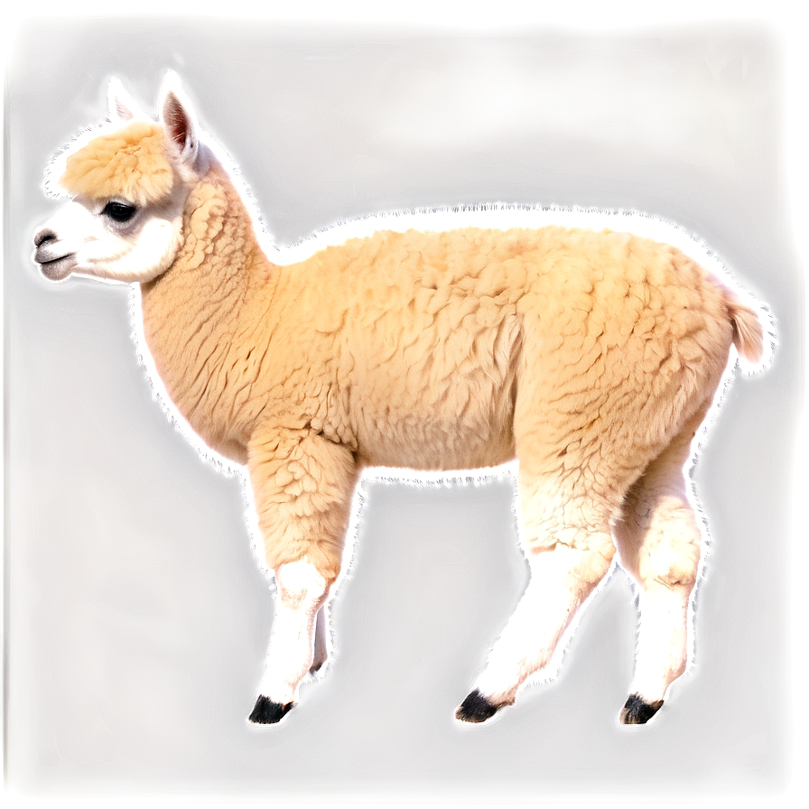 Cute Alpaca Png 06242024 PNG Image