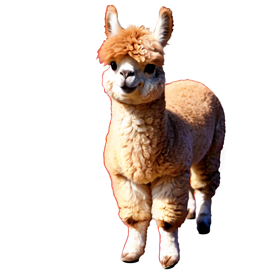 Cute Alpaca Png Vmc PNG Image