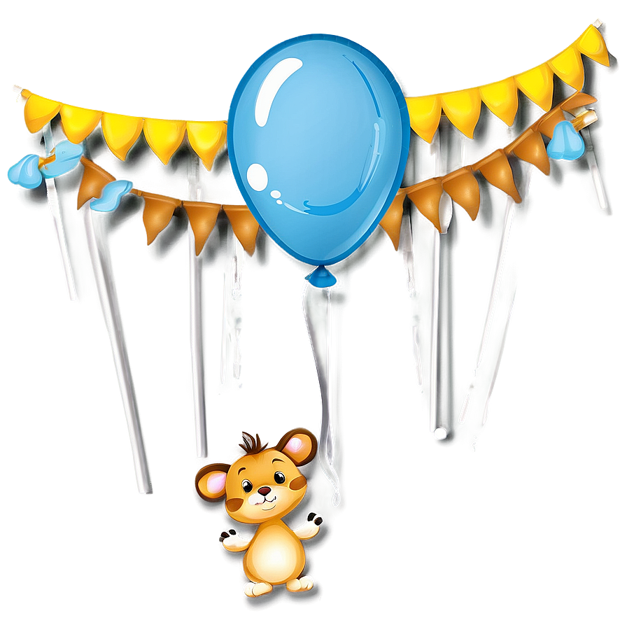 Cute Animal Balloon Png 05032024 PNG Image