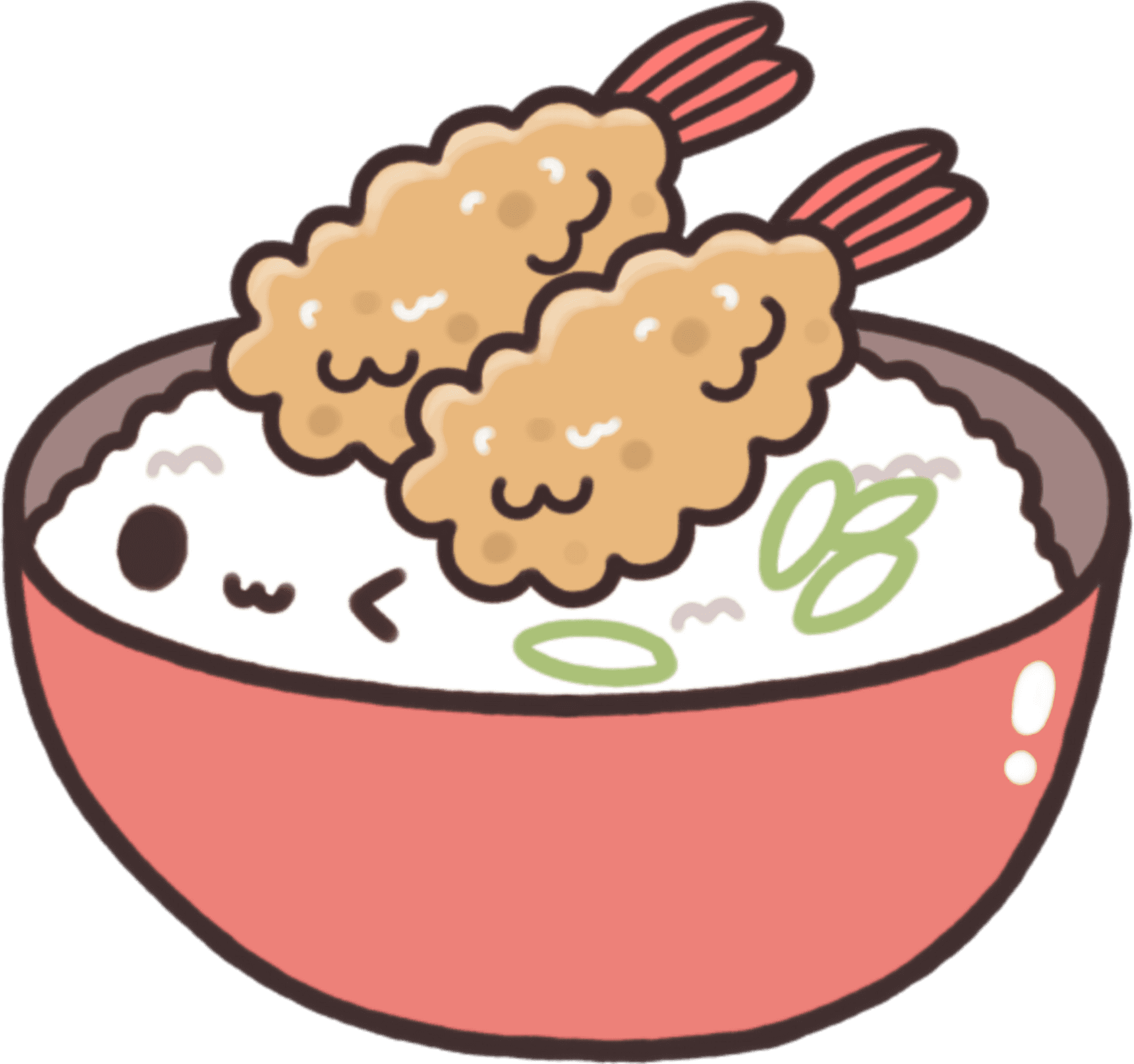 Cute_ Animated_ Food_ Bowl PNG Image