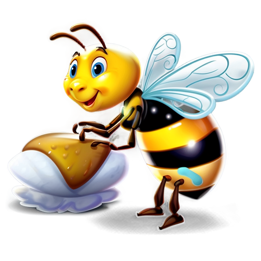 Cute Baby Bee Png Lxr57 PNG Image