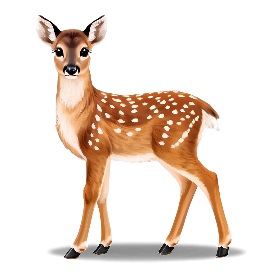 Cute Baby Deer Png Ypf28 PNG Image