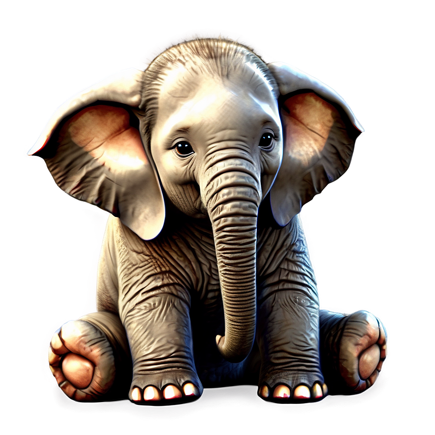 Cute Baby Elephant Png Wmx93 PNG Image