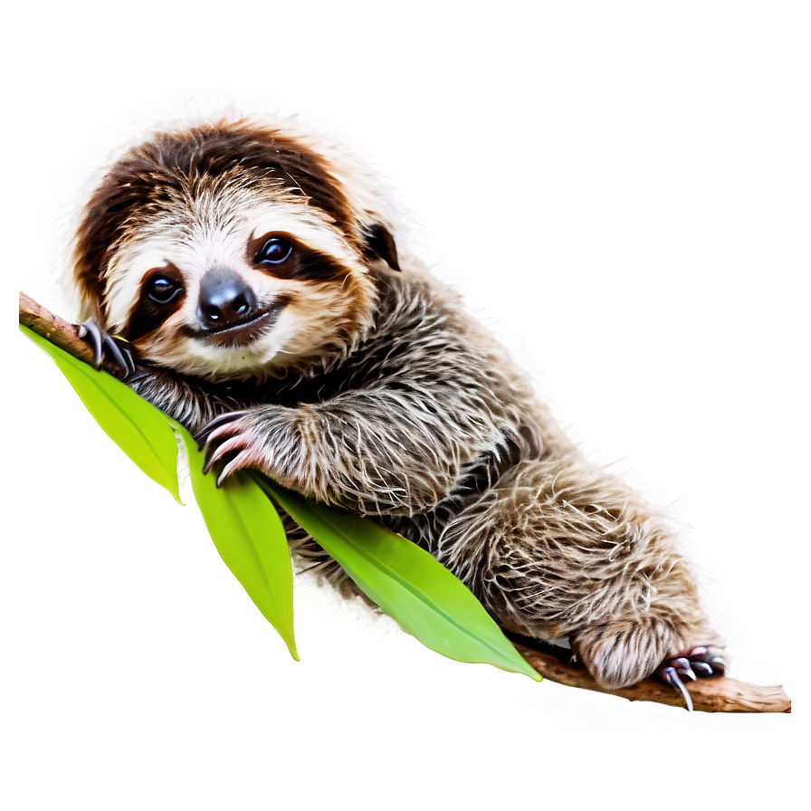 Cute Baby Sloth Png Nos11 PNG Image