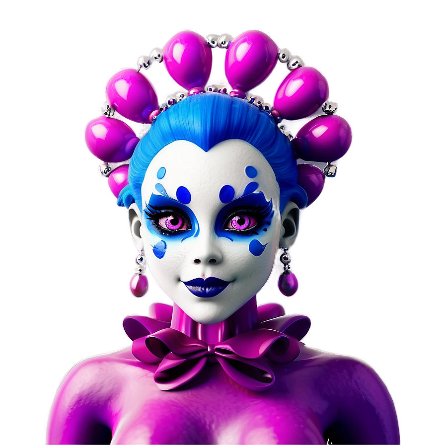 Cute Ballora Illustration Png 71 PNG Image