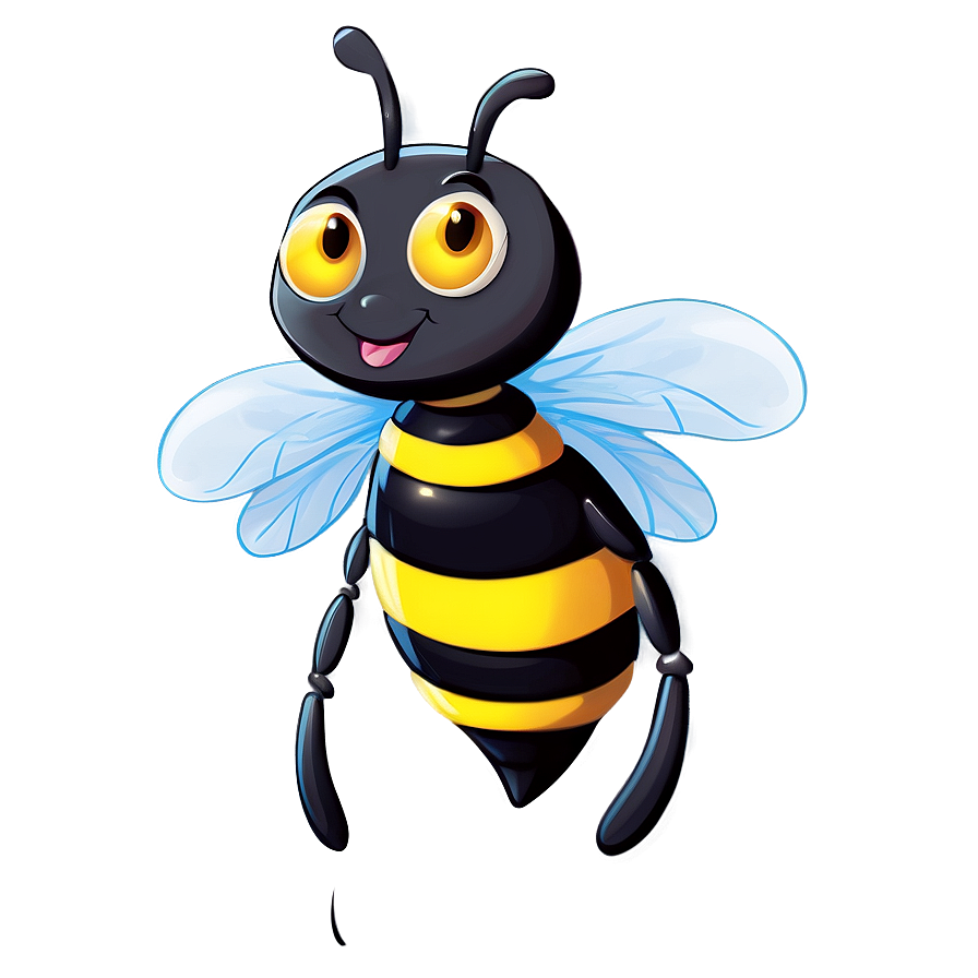 Cute Bee Png Vtt PNG Image