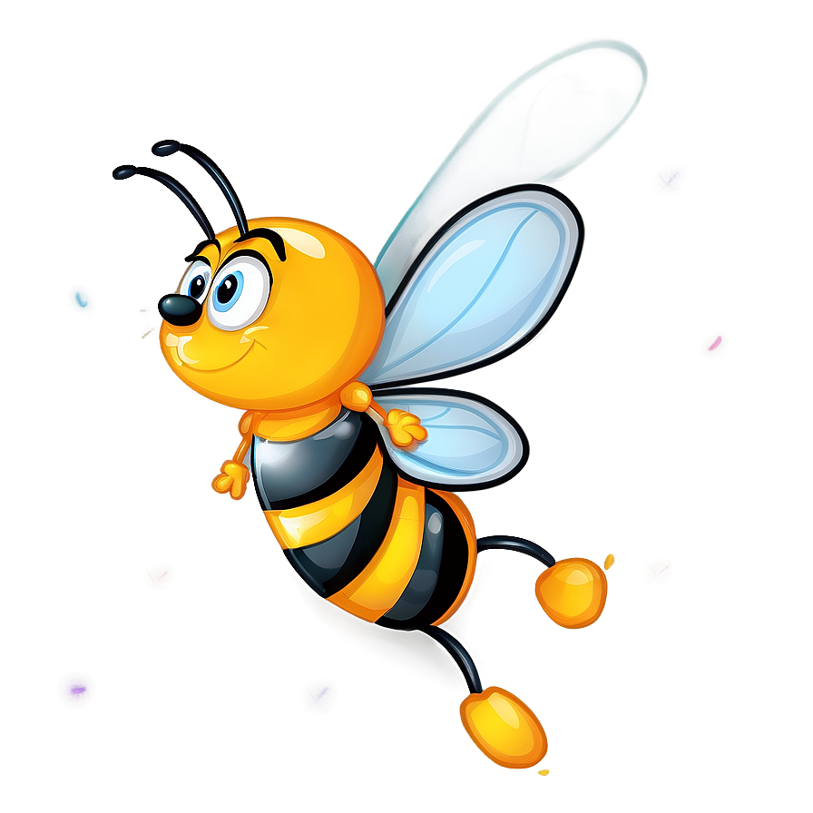 Cute Bee With Wings Png 92 PNG Image