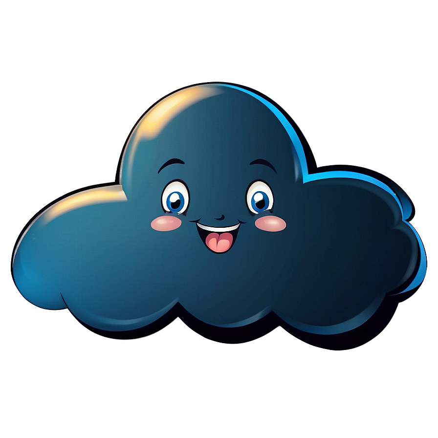 Cute Cartoon Cloud Png Fye34 PNG Image