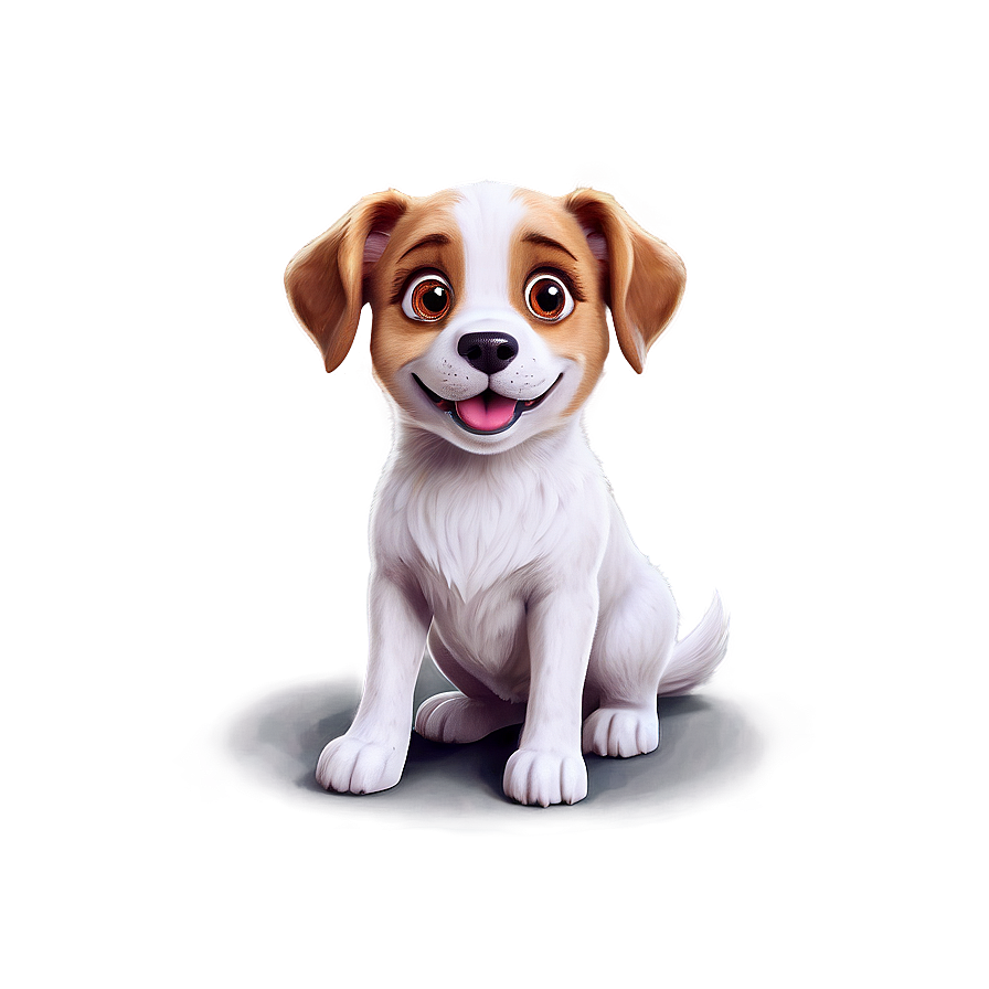 Cute Cartoon Dog Poses Png 06132024 PNG Image