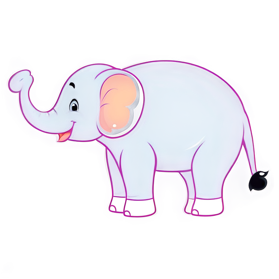 Cute Cartoon Elephant Png 26 PNG Image