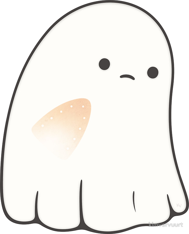 Cute Cartoon Ghost PNG Image