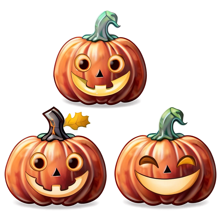 Cute Cartoon Pumpkin Png Dfm40 PNG Image