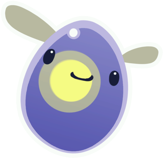 Cute Cartoon Slime Creature PNG Image