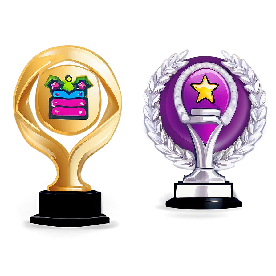 Cute Cartoon Trophy Png 06272024 PNG Image