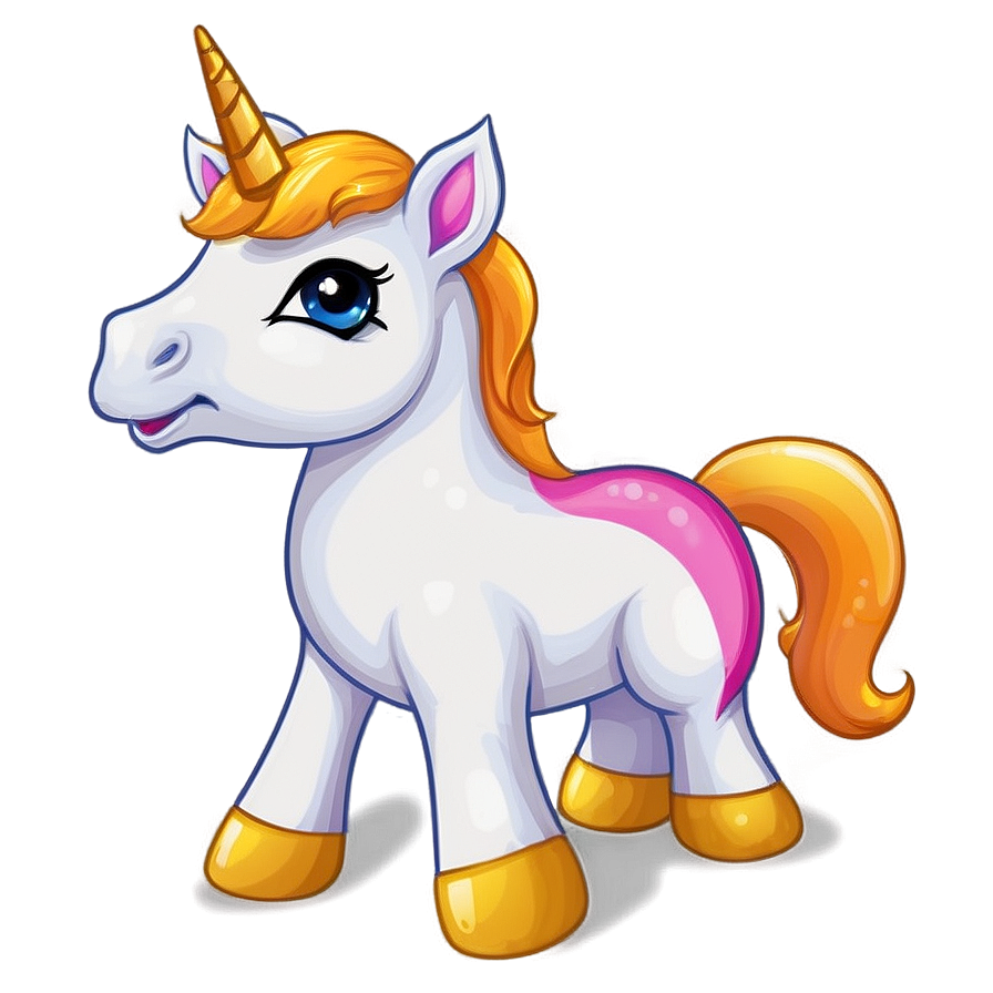 Cute Cartoon Unicorn Png 20 PNG Image