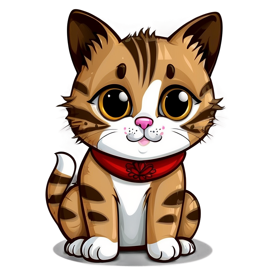 Cute Cat Drawing Png Hav PNG Image