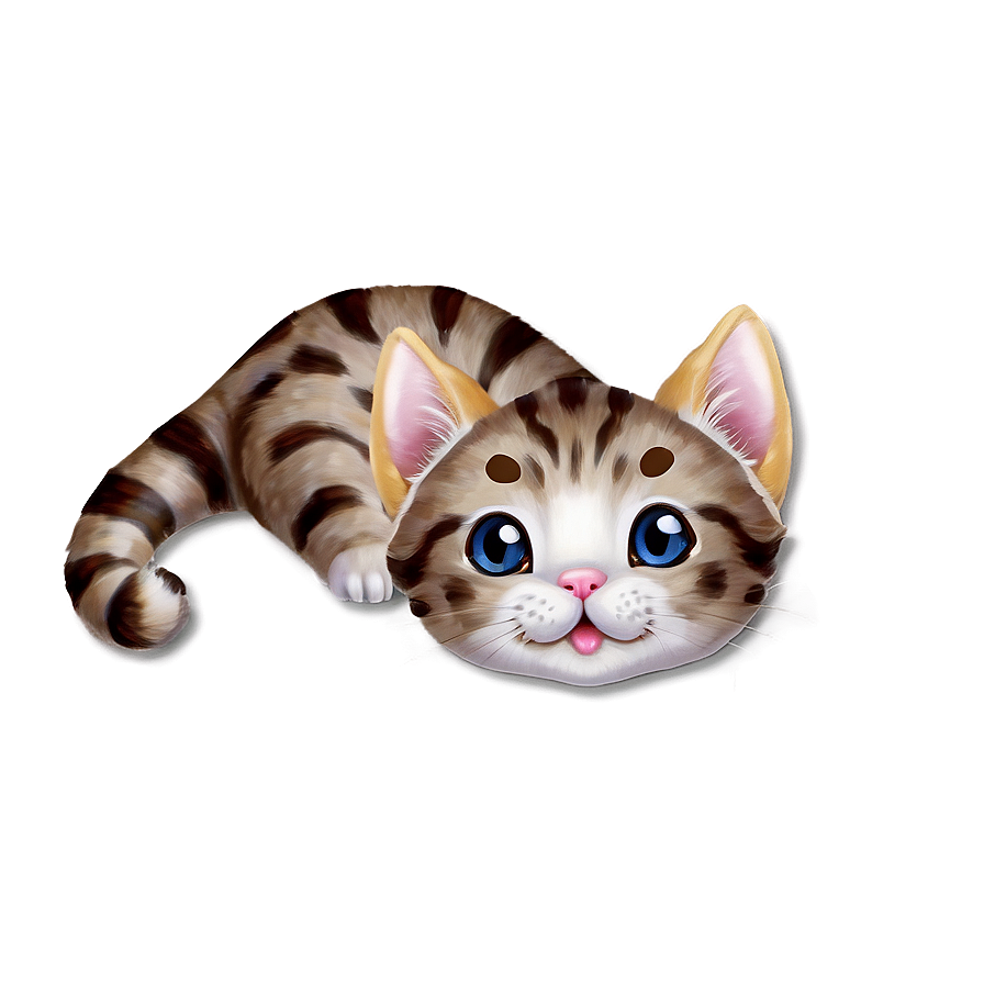 Cute Cat Drawing Png Xmb42 PNG Image