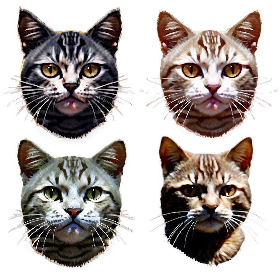 Cute Cat Filter Png Ebo PNG Image