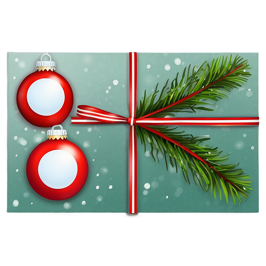 Cute Christmas Card Png Sjh10 PNG Image