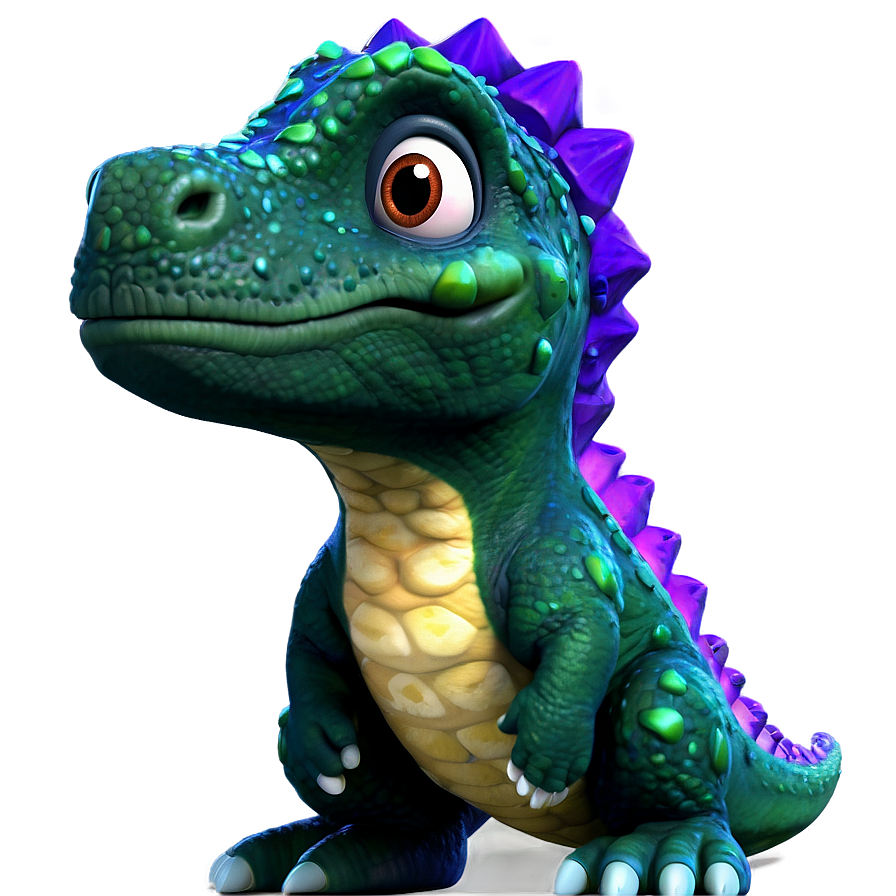 Cute Dino Character Png Odv PNG Image