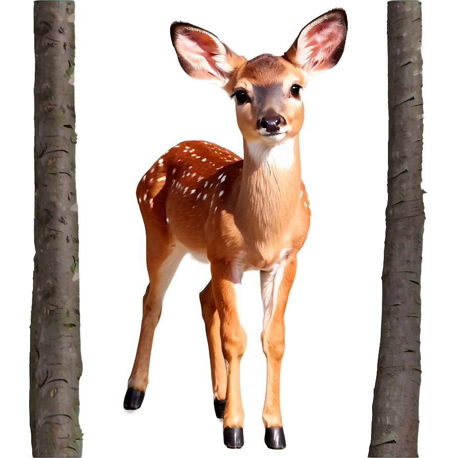 Cute Doe Clipart Png Lit PNG Image